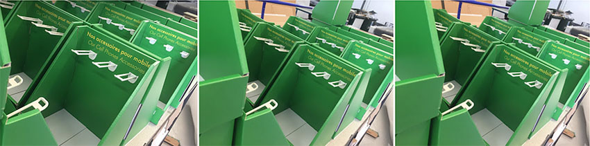 PLV de comptoir europcar